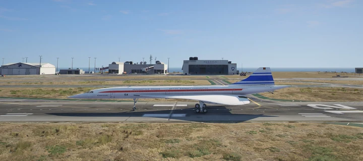 Фирменная ливрея Concorde (F-WTSA)