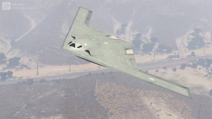 Светло-серая и российская ливреи для B-21 Raider от SkylineGTRFreak