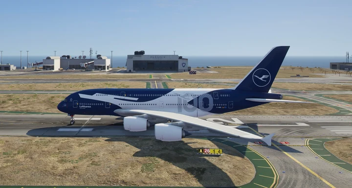 Ливрея Lufthansa Airbus A380-800 к 100-летию