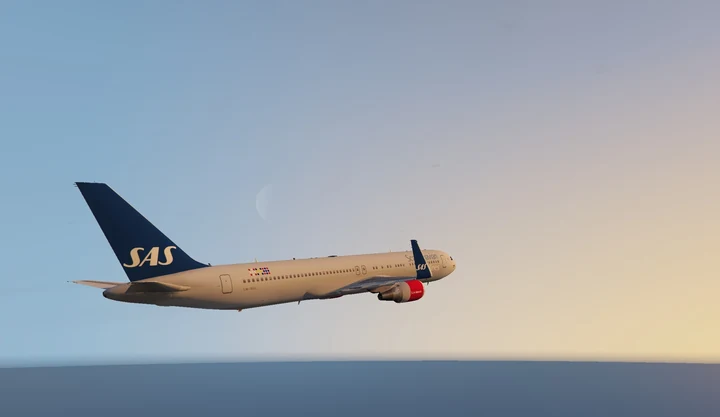 Ливрея Scandinavian Airlines System для Boeing 767-300
