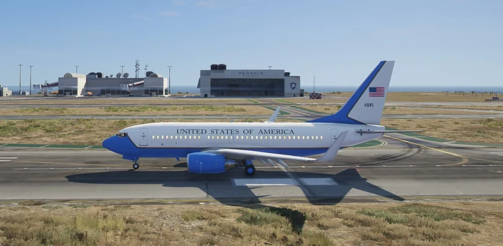 Ливрея Boeing C-40B для 737-700