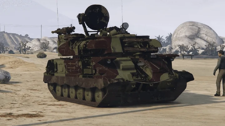 Дополнительные окраски для ZSU-23