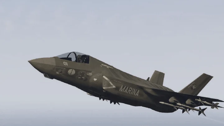Ливреи F-35B: Италия, Япония, Великобритания и Сингапур