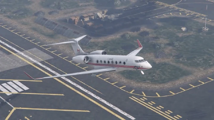 Ливрея RCAF для Gulfstream G650 от SkylineGTRFreak