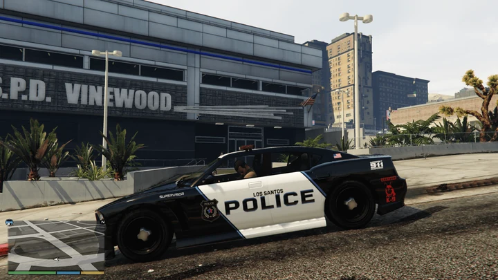 Ливрея LSPD для Bravado Buffalo S [Замена | Lore-Friendly | K9 | Supervisor]