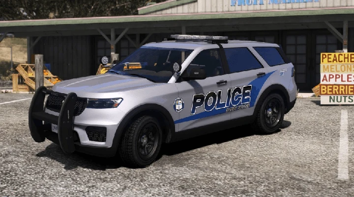 Полицейская ливрея Sandy Shores для Vapid Scout Utility