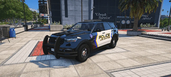 Ливрея LSPD для Scout 2020 в стиле полиции Lévis