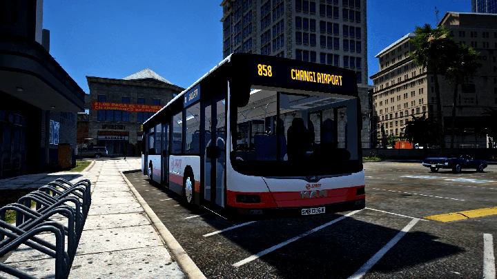 Ливрея SMRT Buses для MAN Lion’s City A37