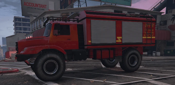 Ливрея LSCoFD для L300 Fire & Rescue Water Tank