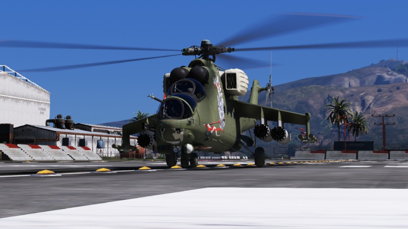 Ливрея ВВС Польши для Mi-24P Hind