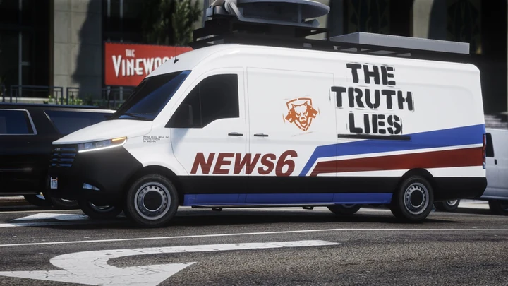 Ливрея News6 «The Truth Lies» для Benefactor Jogger