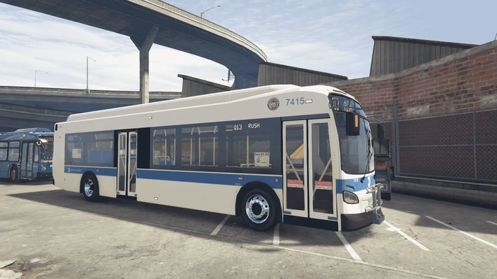 Раскраска MTA NYCT для New Flyer XD40