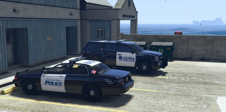 Мини-набор ливрей портовой полиции Los Santos в стиле San Diego