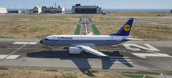 Набор раскрасок Lufthansa для Boeing 737