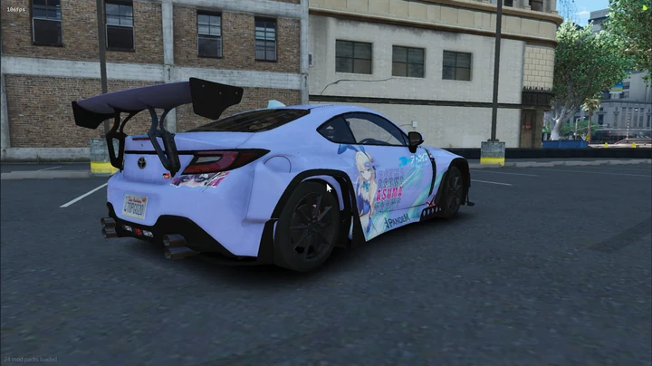 [ITASHA] Ливрея Blue Archive для GR86 от NoHz