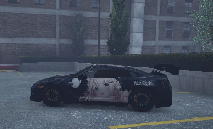 [Itasha] Yukinoshita Peo
