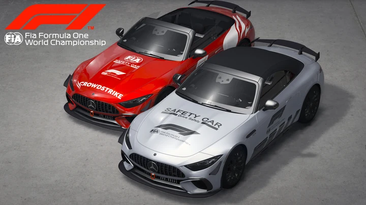 Ливрея FIA Safety Car для Mercedes SL63 AMG