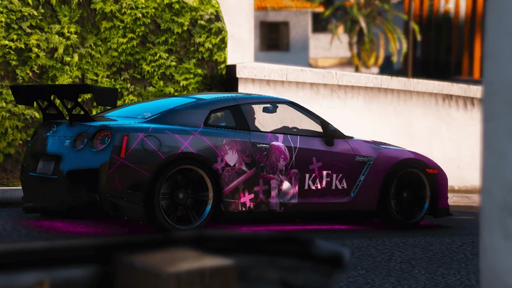 [Itasha] Ливрея Kafka для Nissan GT-R R35