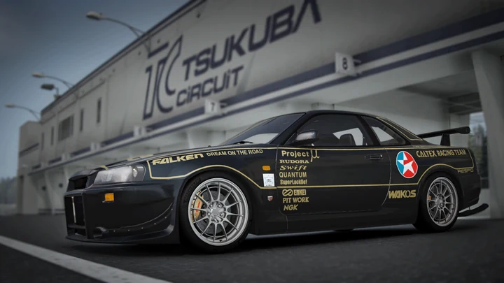 Ливрея Top Secret x Caltex Super Taikyu для BNR34