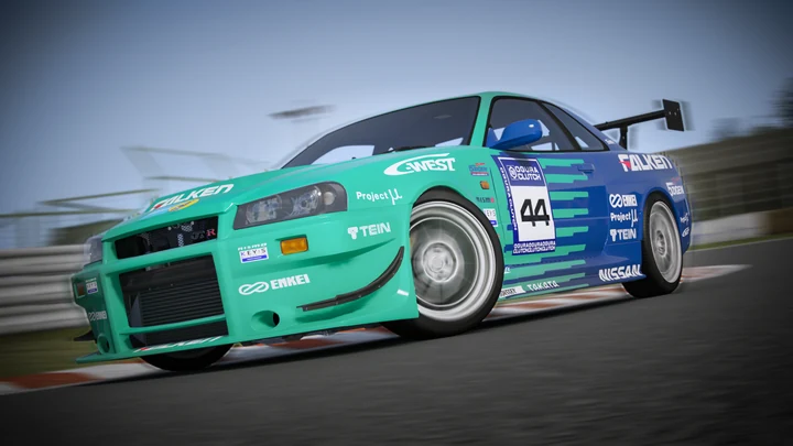 Ливрея Falken Super Taikyu для BNR34 от MrEverest