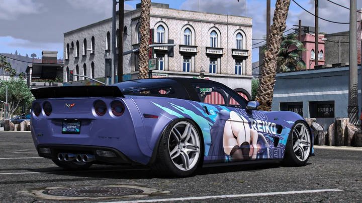 [Itasha] Ливрея Reiko для Chevrolet Corvette ZR1 2009