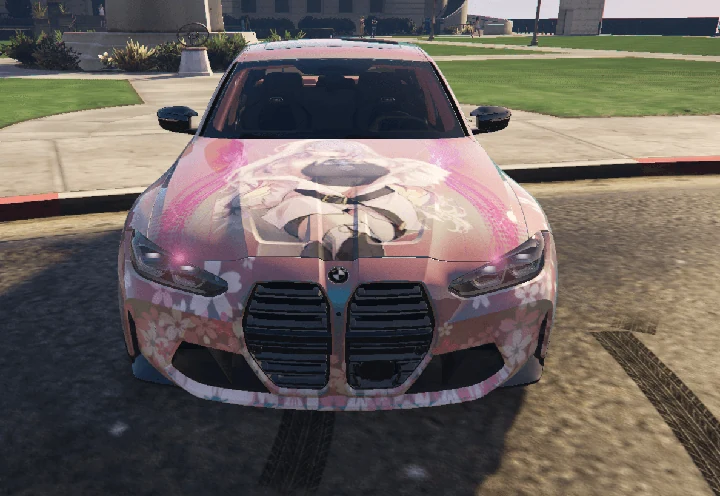 [Itasha] Moona Hoshinova