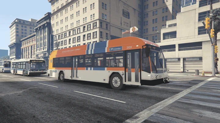 Раскраски NICE Bus для Gillig BRT Plus