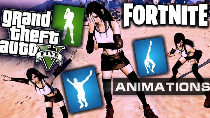 Эмоции Fortnite в GTA V