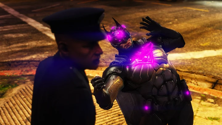 Бэтмен Брейниака из Injustice 2 [Add-On Ped]