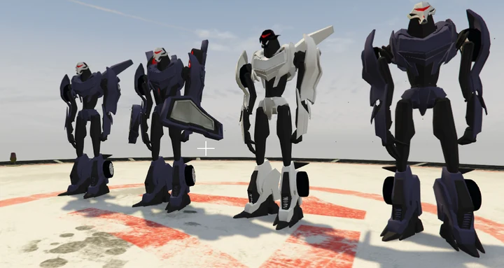Набор Вехиконов из Transformers Prime [Add-On Ped]