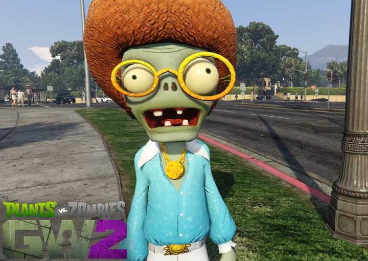 Disco Zombie из Plants vs. Zombies: Garden Warfare 2 [Add-On Ped]