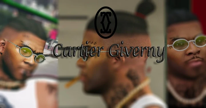 Ретекстур очков Cartier Giverny для Франклина
