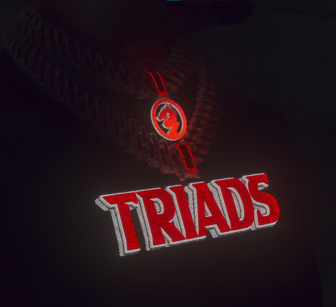 Цепочка Triads для мужских и женских MP-персонажей [FiveM | SP]