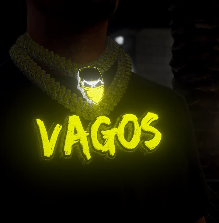 Цепочка Vagos для мужских и женских MP-персонажей [FiveM | SP]