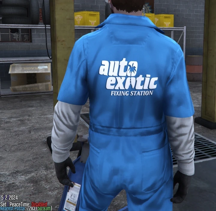 Комбинезоны механиков в стилистике GTA для мужских и женских MP-персонажей