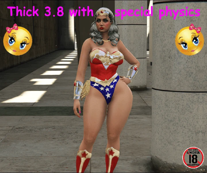 Thick Body 3.8 со специальной физикой для женского MP-персонажа