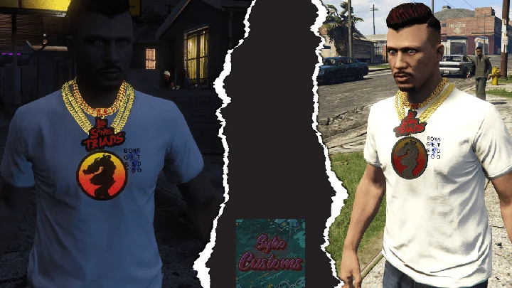 Цепь Los Santos Triads для мужского MP-персонажа