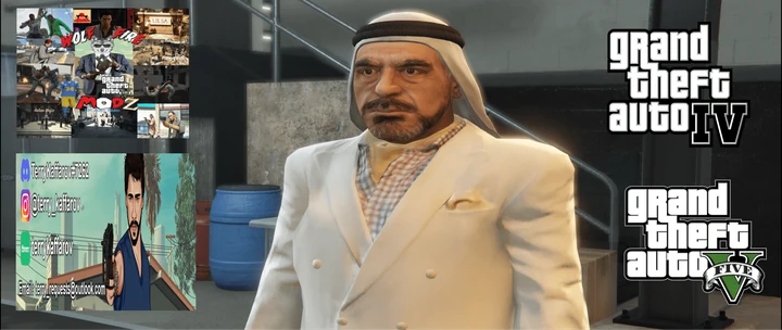 Абдул Амир из GTA IV: TBoGT [Add-On Ped]