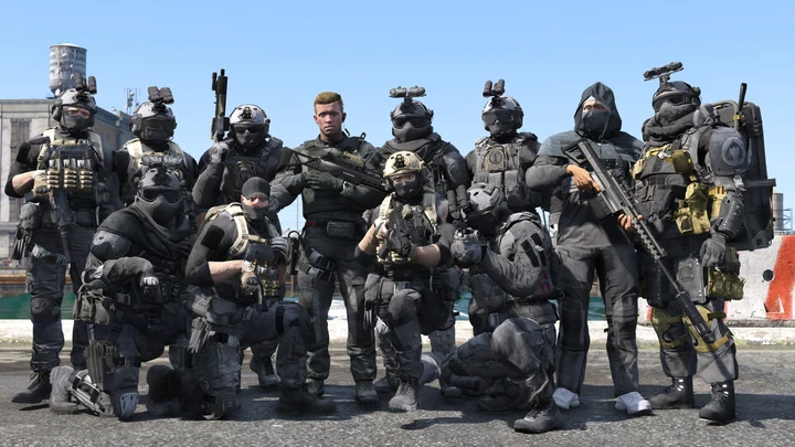 Набор Shadow Company из Call of Duty: Modern Warfare 2022/2023 [Add-On / Replace]