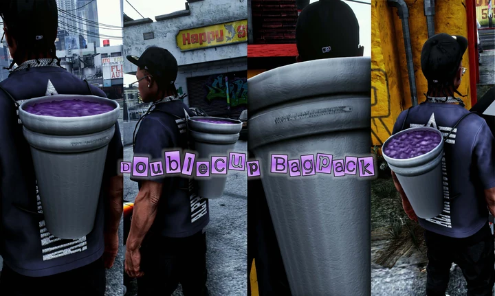 Рюкзак DoubleCup для мужского персонажа