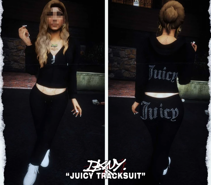 Спортивный костюм Juicy для женского персонажа MP