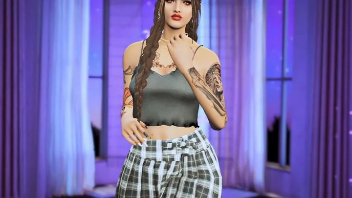 Топ Ivy для женского персонажа MP