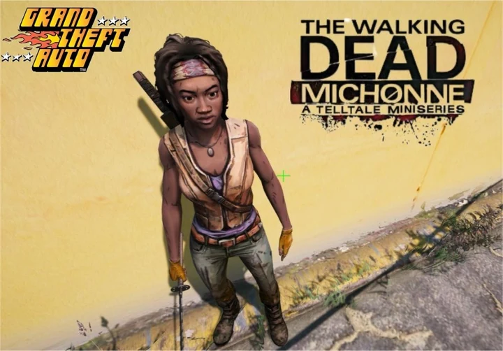 Мишонн из The Walking Dead: Michonne [Add-On Ped]