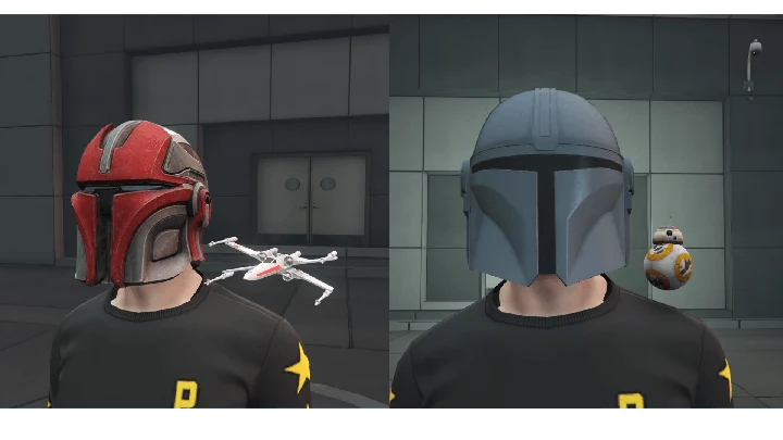 Набор шлемов и игрушек Star Wars для мужского персонажа MP