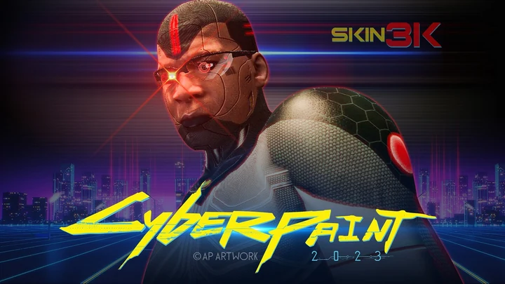 Cyberpaint 2023: кибернетический bodypaint