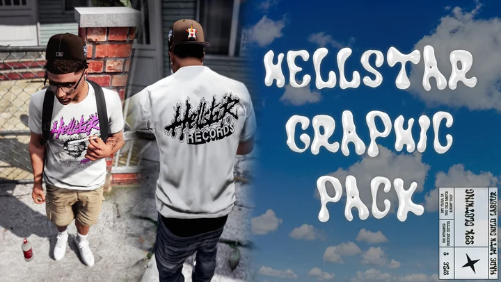 Набор футболок Hellstar для мужского персонажа MP