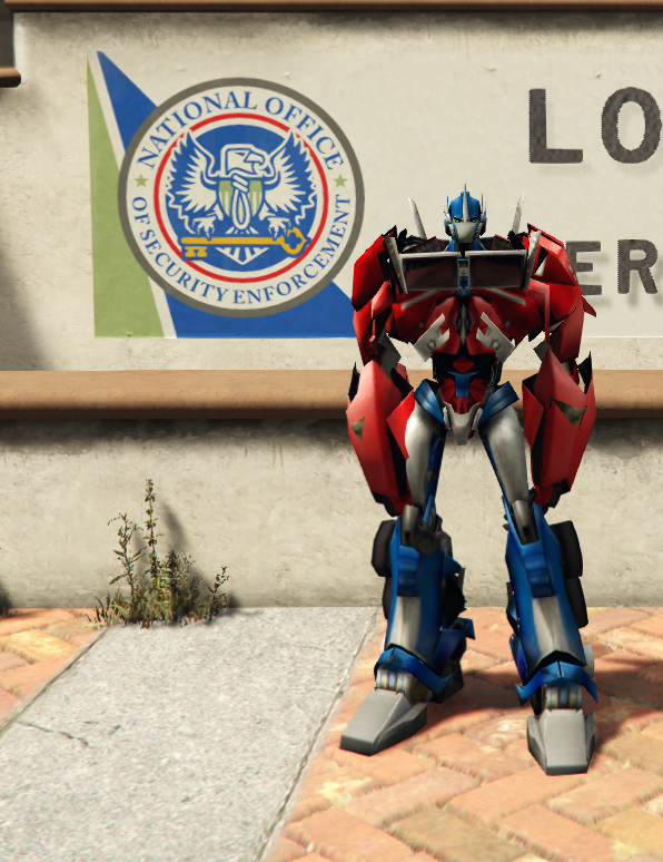 Оптимус Прайм из Transformers Prime [Add-On Ped]