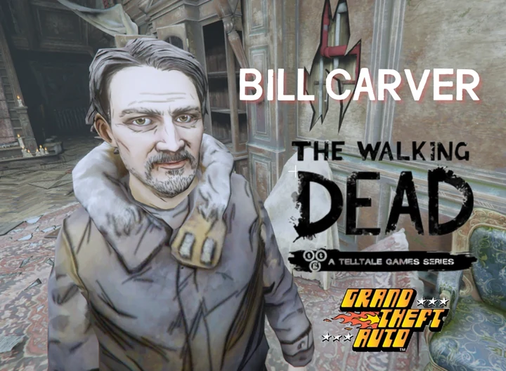 Билл Карвер из The Walking Dead: Season 2 [Add-On Ped]