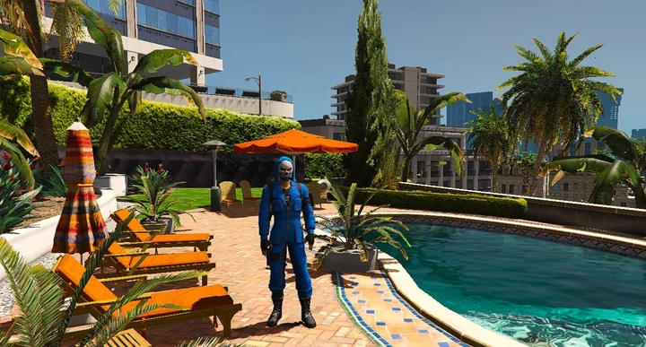 Blue Criminal из Free Fire