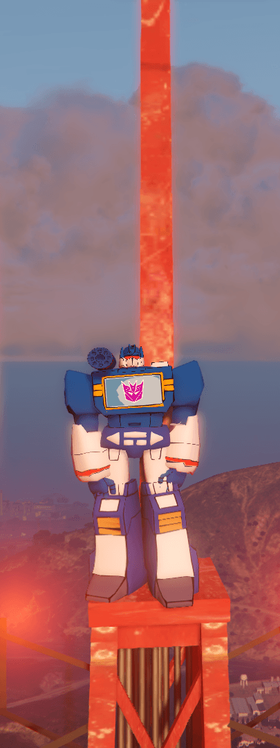 Саундвейв G1 из Transformers: Devastation [Add-On Ped]